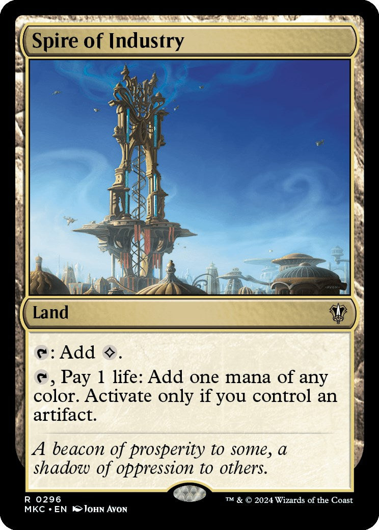 Spire of Industry [Murders at Karlov Manor Commander] | Devastation Store