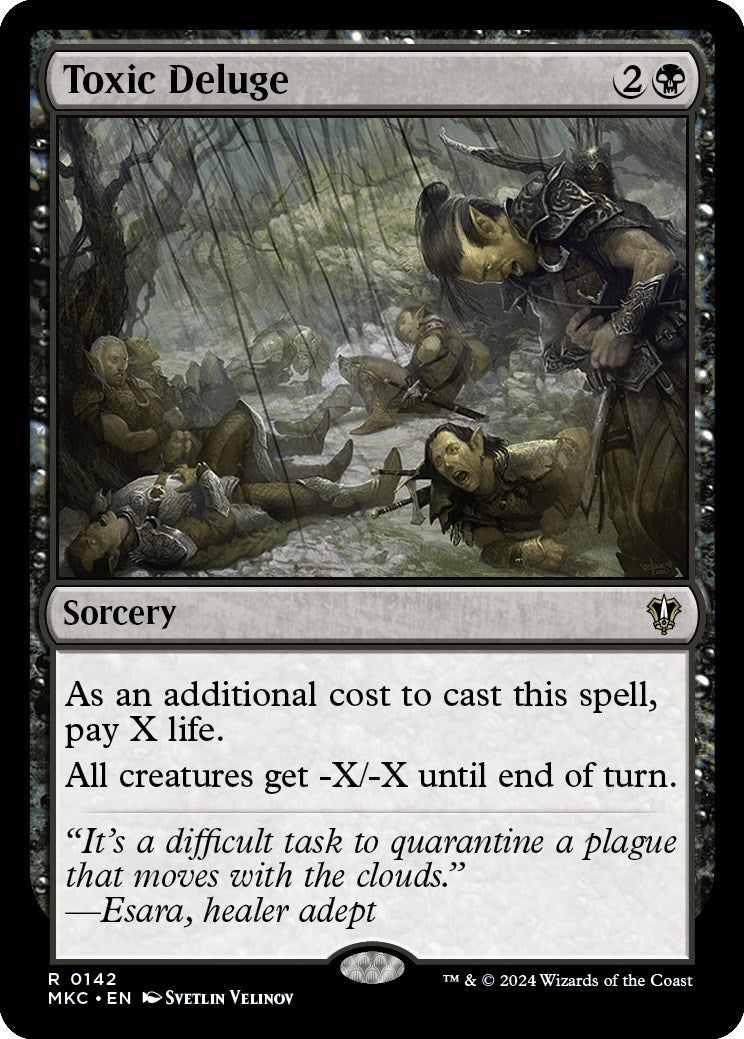 Toxic Deluge [Murders at Karlov Manor Commander] | Devastation Store