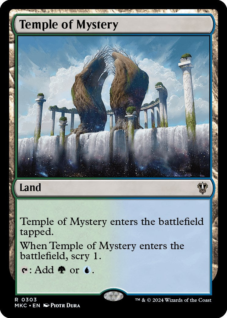 Temple of Mystery [Murders at Karlov Manor Commander] | Devastation Store
