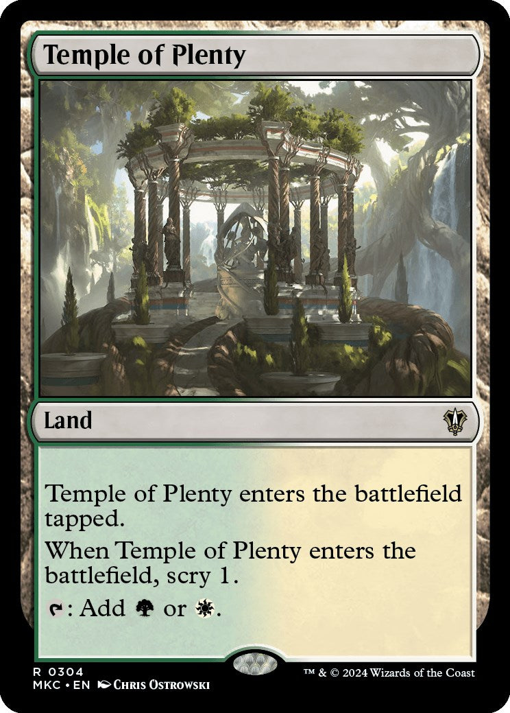 Temple of Plenty [Murders at Karlov Manor Commander] | Devastation Store