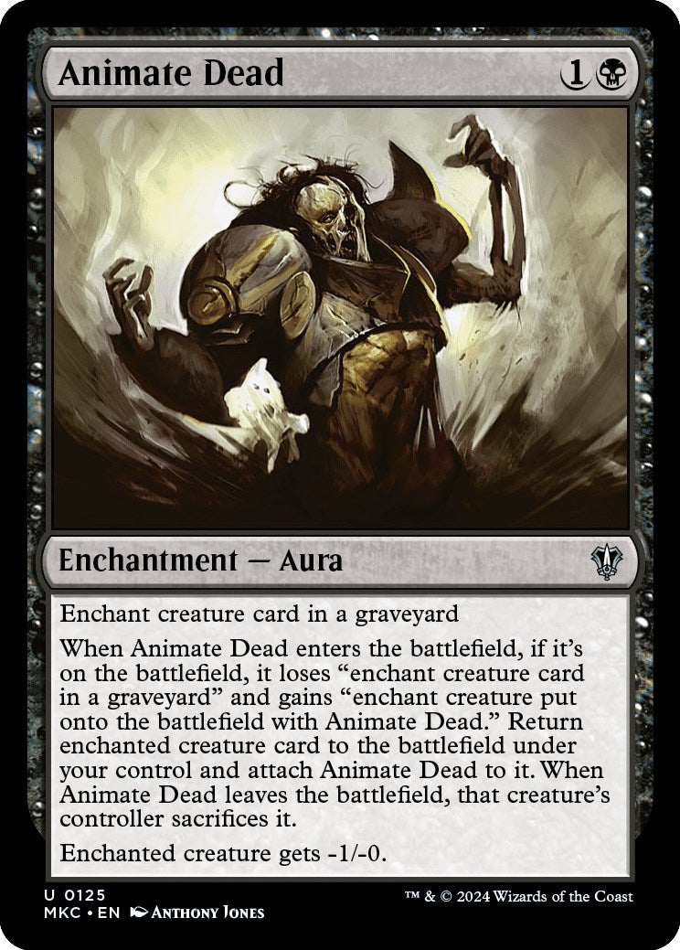 Animate Dead [Murders at Karlov Manor Commander] | Devastation Store