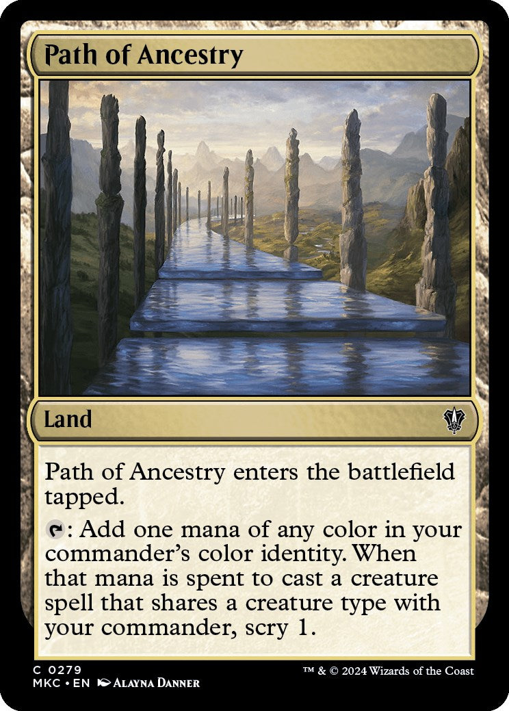 Path of Ancestry [Murders at Karlov Manor Commander] | Devastation Store