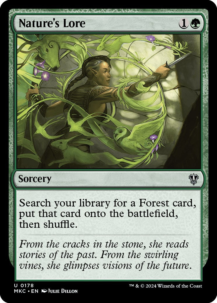 Nature's Lore [Murders at Karlov Manor Commander] | Devastation Store
