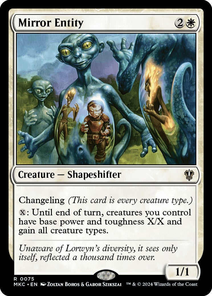 Mirror Entity [Murders at Karlov Manor Commander] | Devastation Store