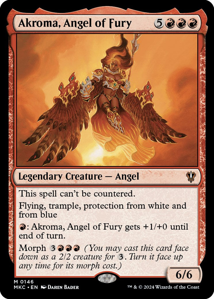 Akroma, Angel of Fury [Murders at Karlov Manor Commander] | Devastation Store