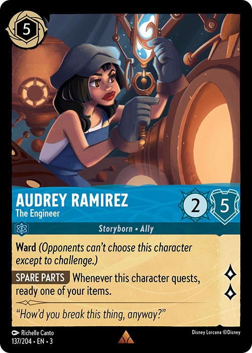 Audrey Ramirez - The Engineer (137/204) [Into the Inklands] | Devastation Store