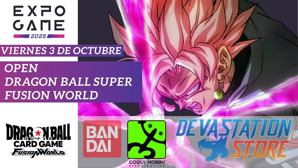 Open Dragon Ball Super Fusion World Expogames | Devastation Store