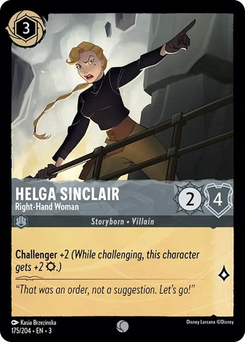 Helga Sinclair - Right-Hand Woman (175/204) [Into the Inklands] | Devastation Store