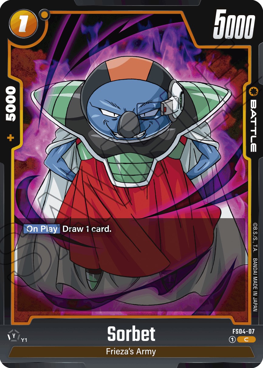 Sorbet [Starter Deck: Frieza] | Devastation Store