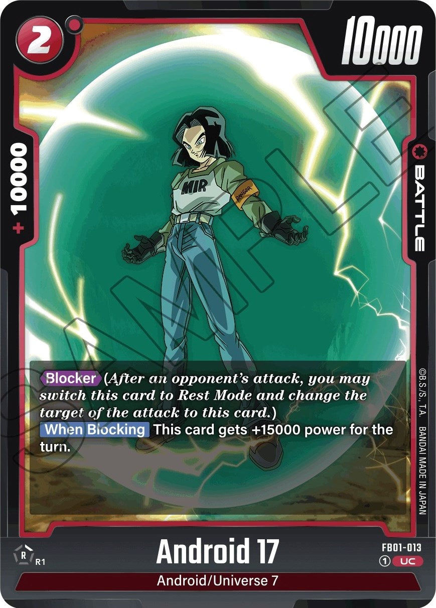 Android 17 (FB01-013) [Awakened Pulse] | Devastation Store