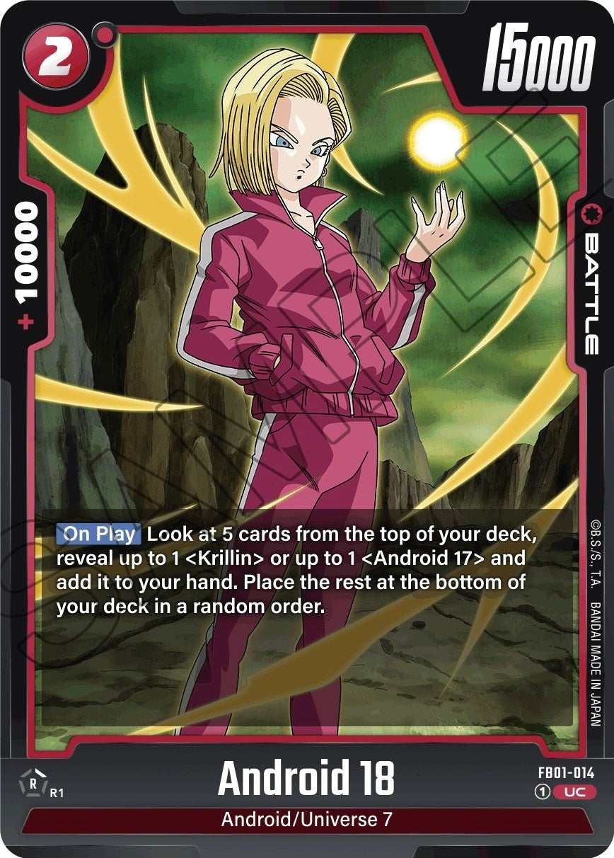 Android 18 (FB01-014) [Awakened Pulse] | Devastation Store