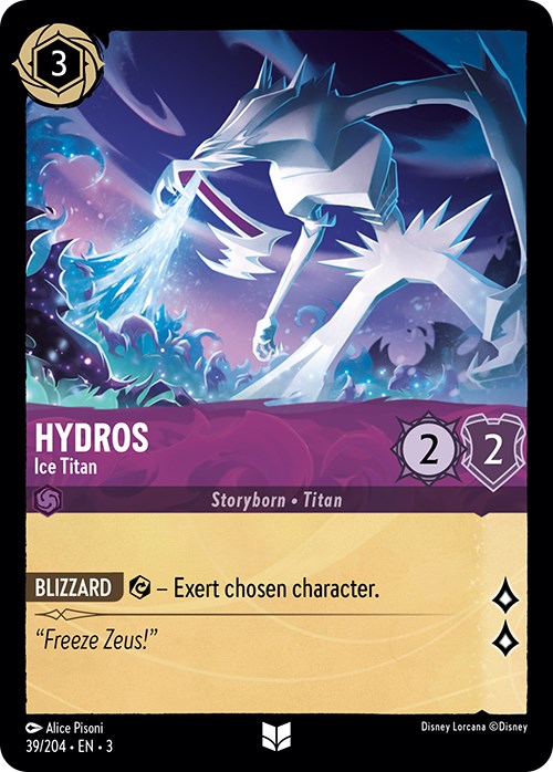 Hydros - Ice Titan (39/204) [Into the Inklands] | Devastation Store