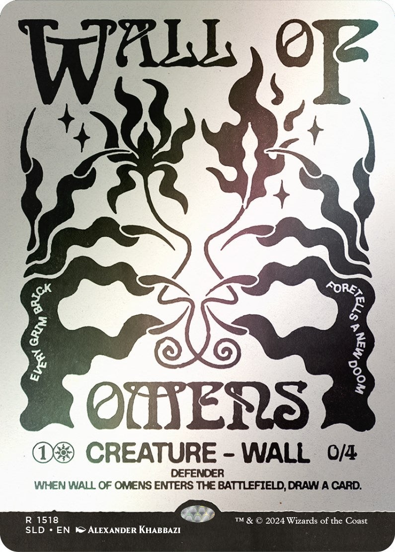 Wall of Omens (Rainbow Foil) [Secret Lair Drop Series] | Devastation Store