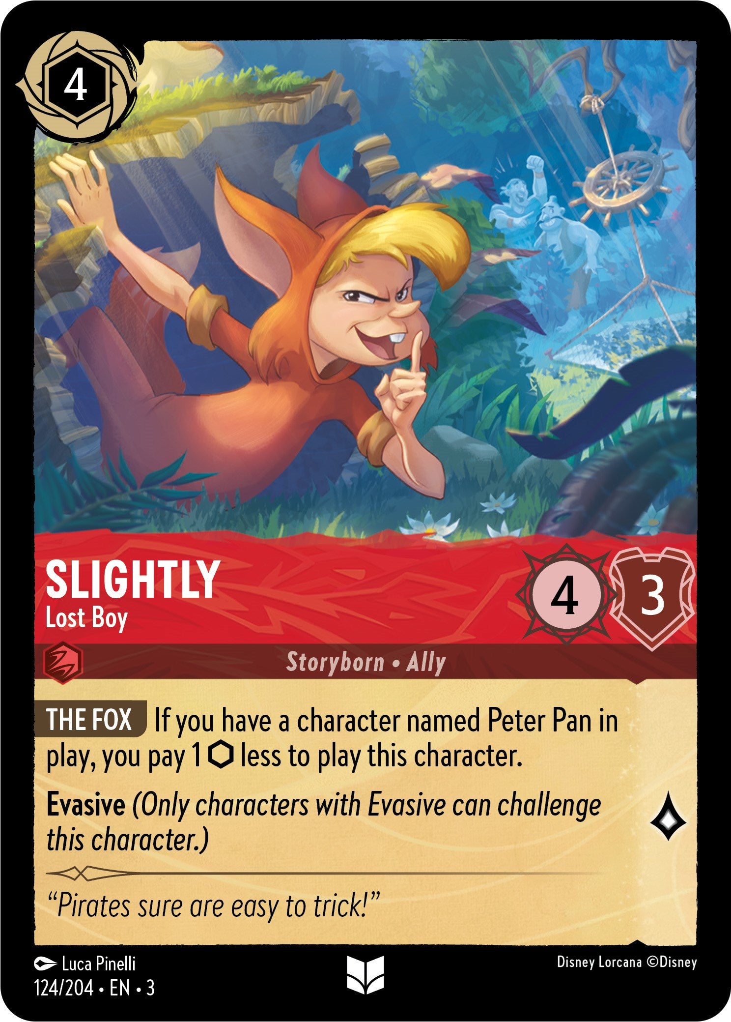 Slightly - Lost Boy (124/204) [Into the Inklands] | Devastation Store