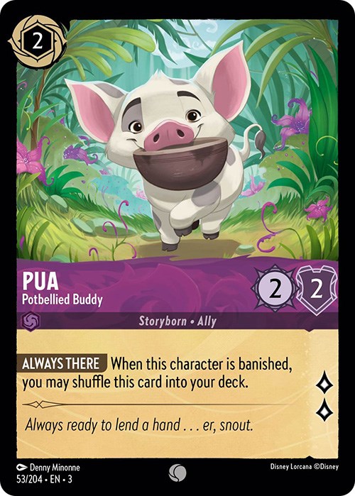 Pua - Potbellied Buddy (53/204) [Into the Inklands] | Devastation Store