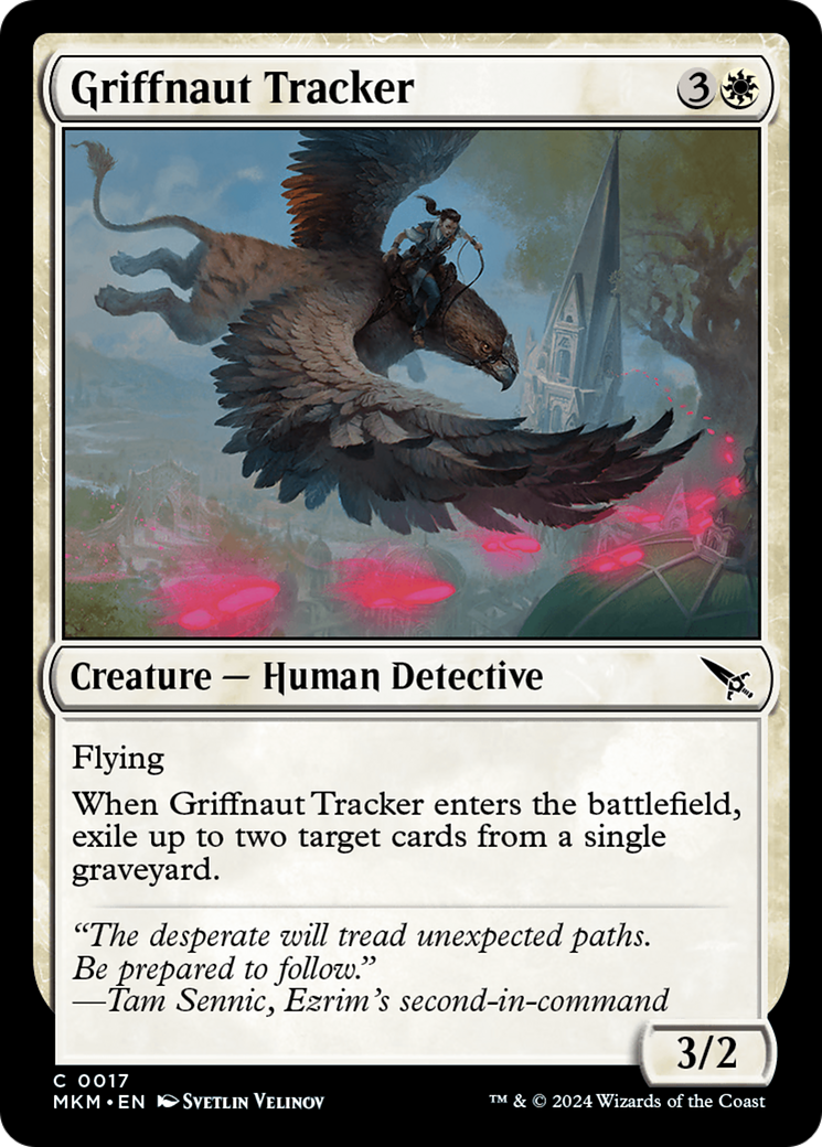 Griffnaut Tracker [Murders at Karlov Manor] | Devastation Store