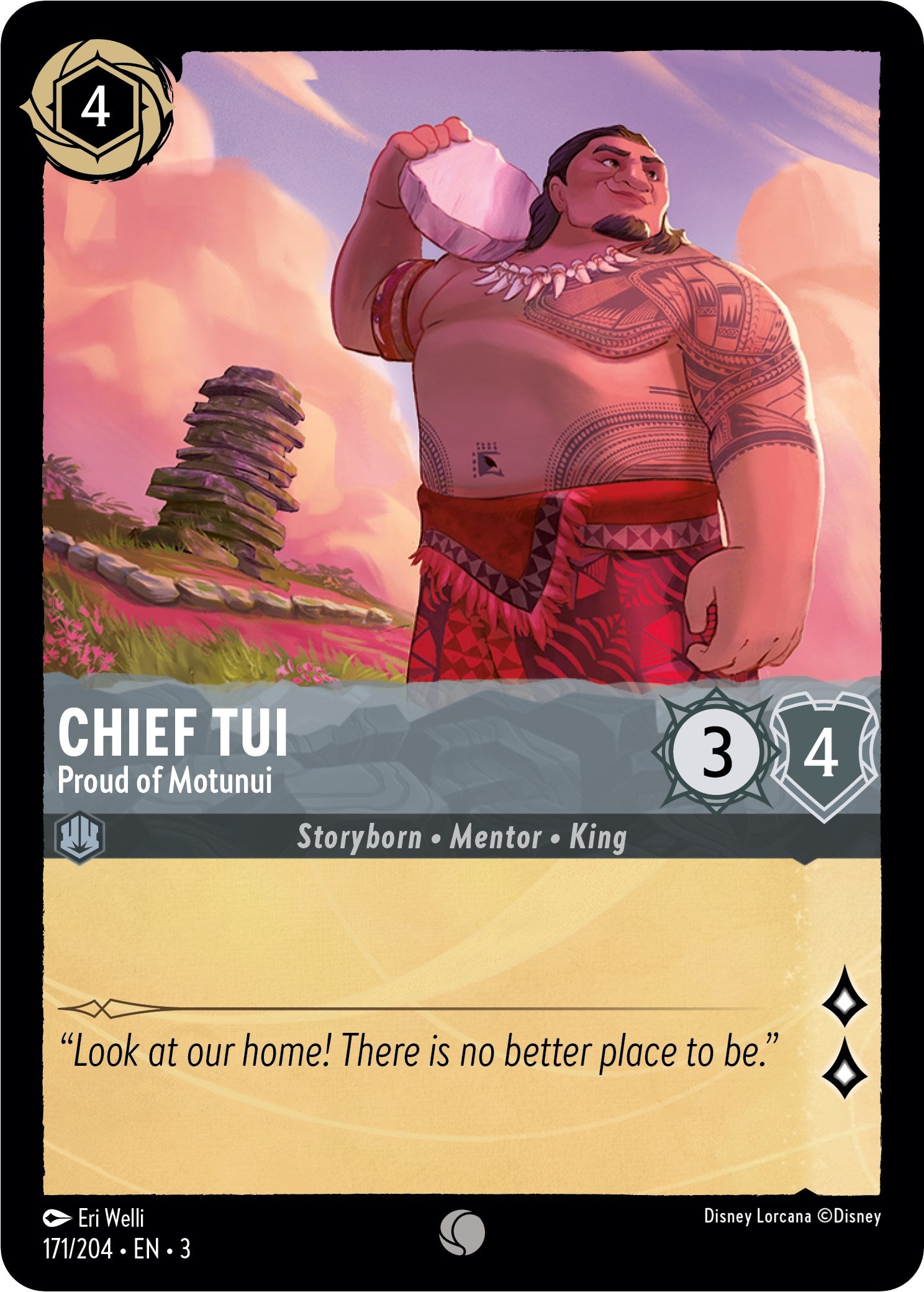 Chief Tui - Proud of Motunui (171/204) [Into the Inklands] | Devastation Store
