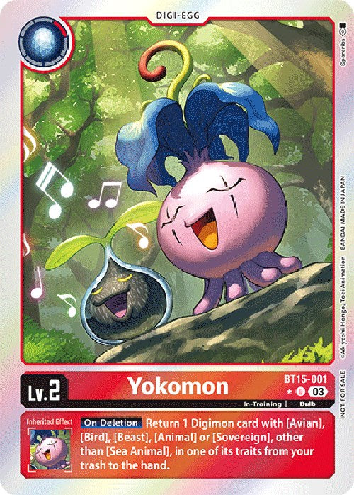 Yokomon [BT15-001] (Exceed Apocalypse Box Promotion Pack) [Exceed Apocalypse Promos] | Devastation Store