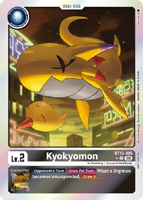 Kyokyomon [BT15-005] (Exceed Apocalypse Box Promotion Pack) [Exceed Apocalypse Promos] | Devastation Store