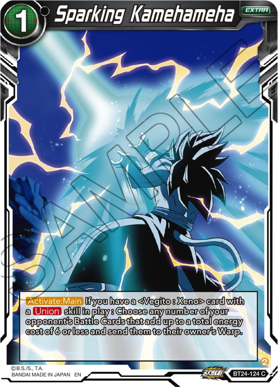 Sparking Kamehameha (BT24-124) [Beyond Generations] | Devastation Store