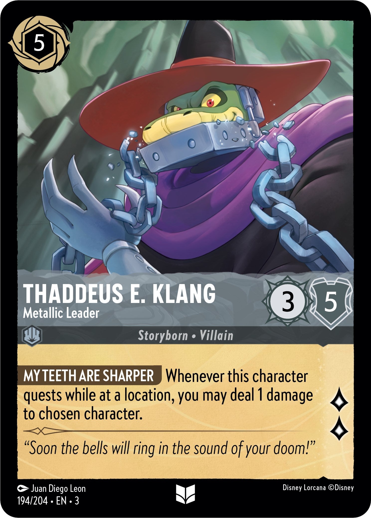 Thaddeus E. Klang - Metallic Leader (194/204) [Into the Inklands] - Devastation Store | Devastation Store