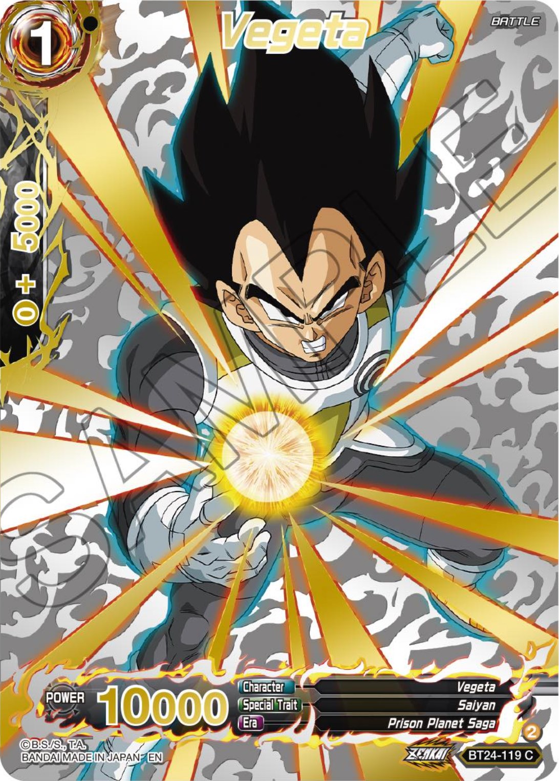 Vegeta (Collector Booster) (BT24-119) [Beyond Generations] | Devastation Store