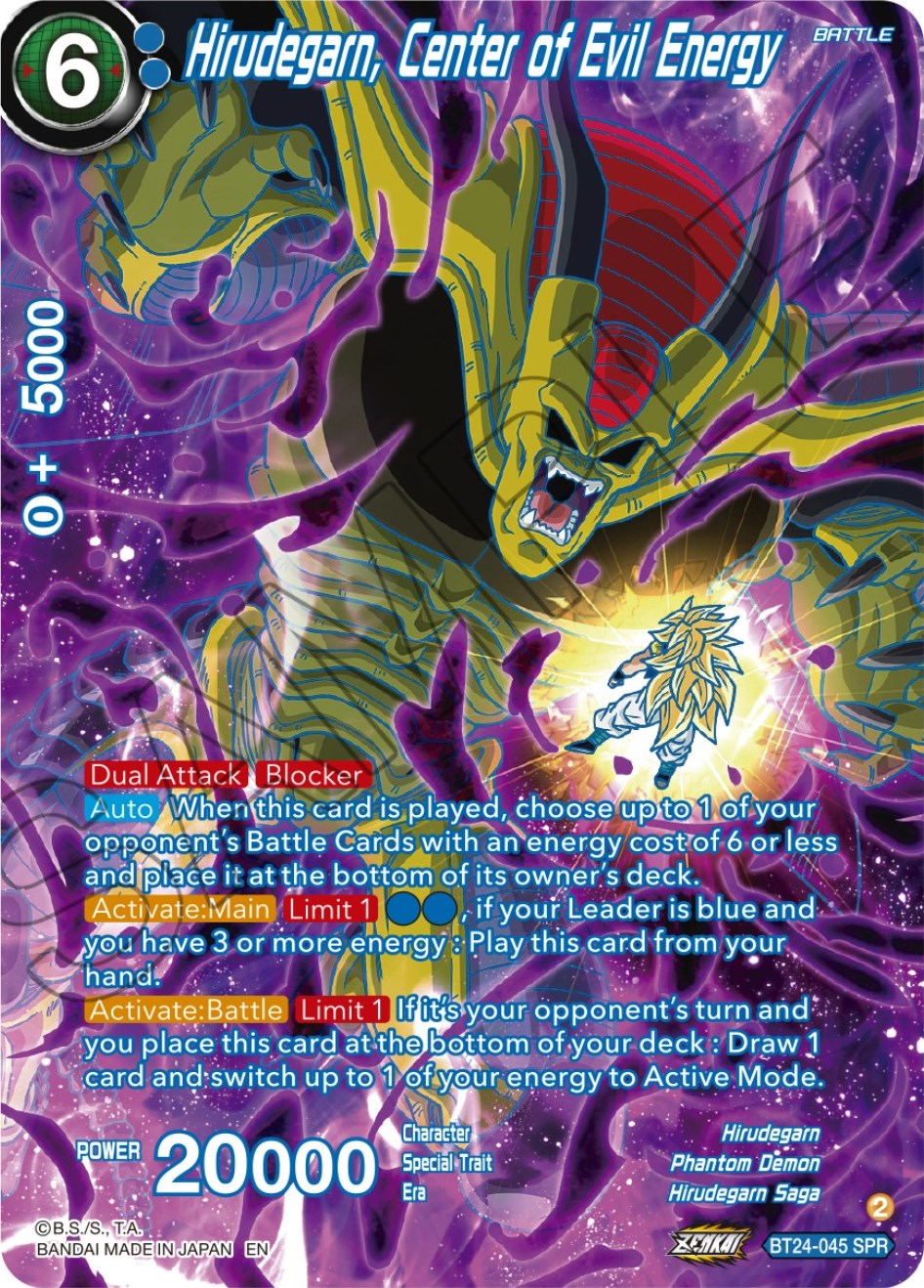 Hirudegarn, Center of Evil Energy (SPR) (BT24-045) [Beyond Generations] | Devastation Store