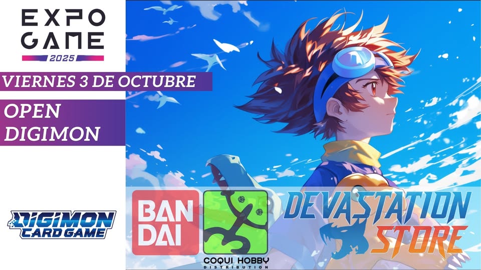 OPEN DIGIMON EXPOGAMES | Devastation Store