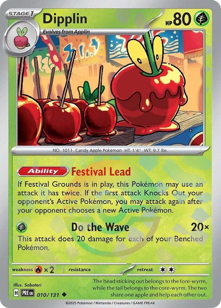 Dipplin (010/131) (Poke Ball Pattern) [Scarlet & Violet: Prismatic Evolutions] | Devastation Store
