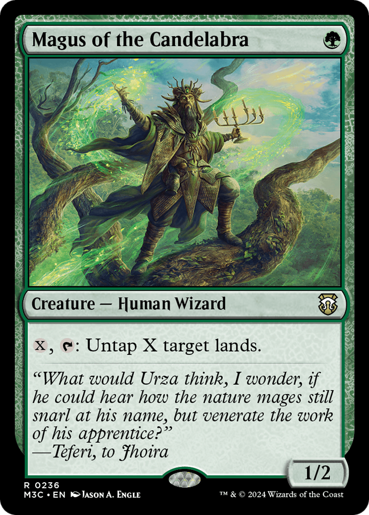 Magus of the Candelabra (Ripple Foil) [Modern Horizons 3 Commander] | Devastation Store