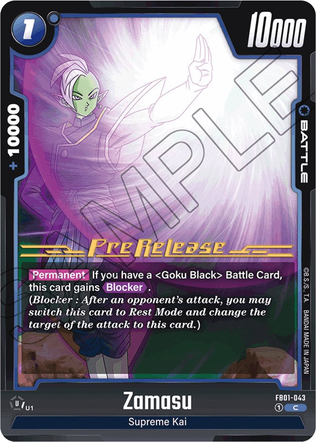 Zamasu (FB01-043) [Awakened Pulse Pre-Release Cards] - Devastation Store | Devastation Store
