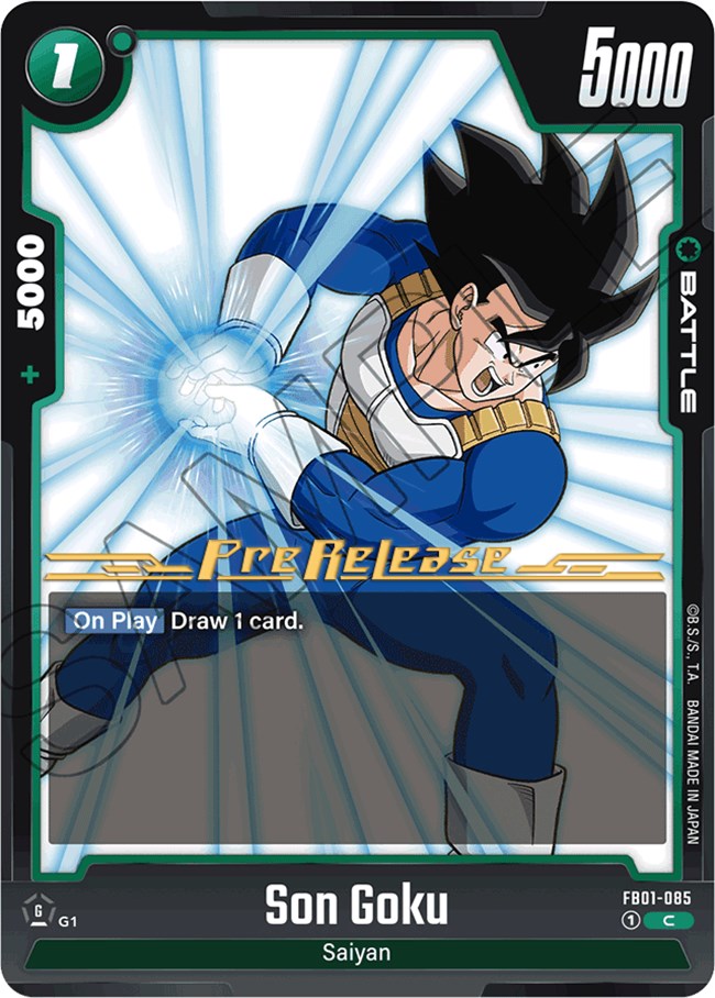 Son Goku (FB01-085) [Awakened Pulse Pre-Release Cards] | Devastation Store