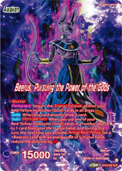 Beerus // Beerus, Pursuing the Power of the Gods (SLR) (BT24-002) [Beyond Generations] | Devastation Store