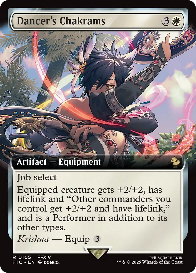 Dancer's Chakrams (Extended Art) [FINAL FANTASY Commander] | Devastation Store