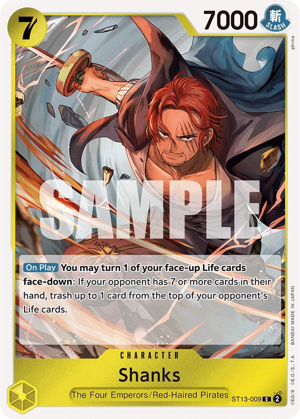 Shanks [Ultra Deck: The Three Brothers] | Devastation Store