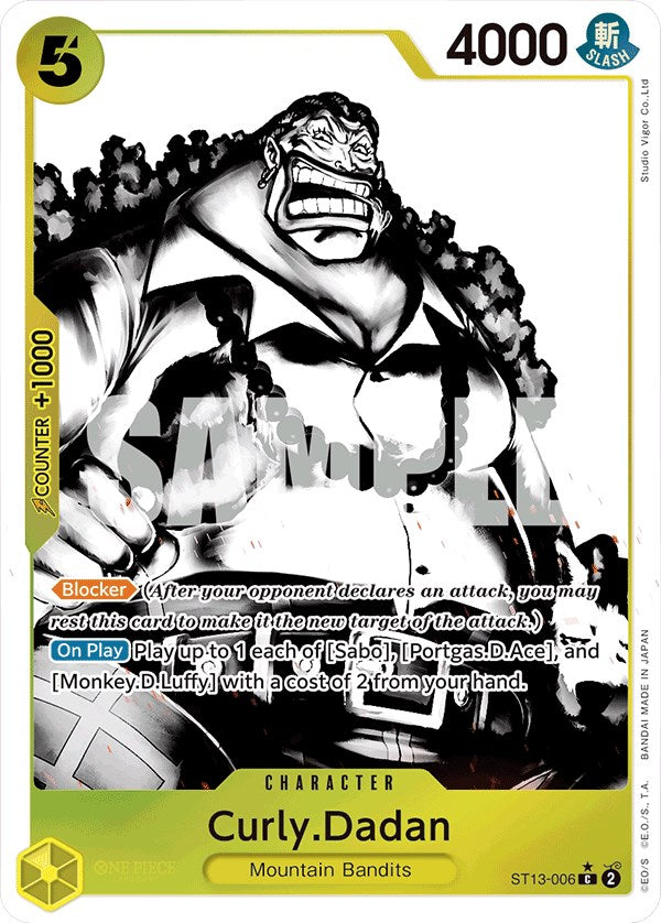 Curly.Dadan (Parallel) [Ultra Deck: The Three Brothers] | Devastation Store