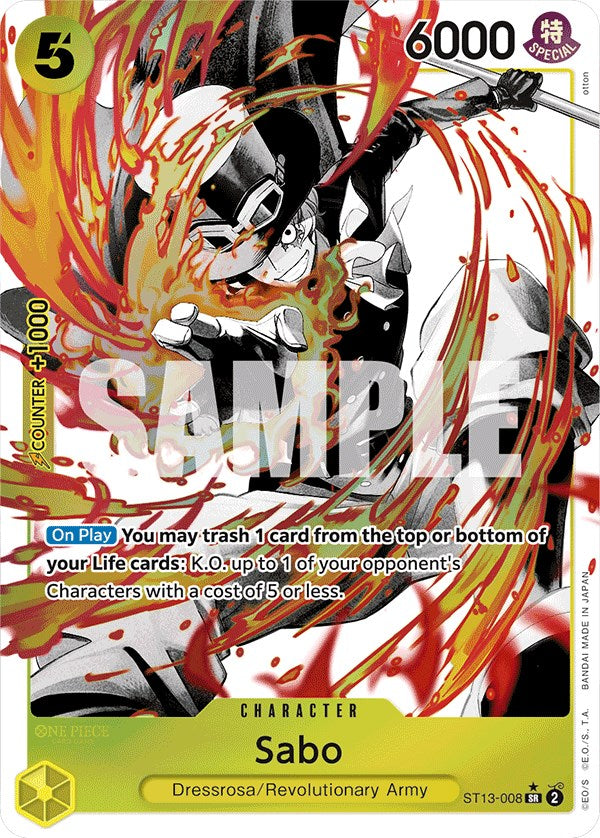 Sabo (Parallel) [Ultra Deck: The Three Brothers] | Devastation Store
