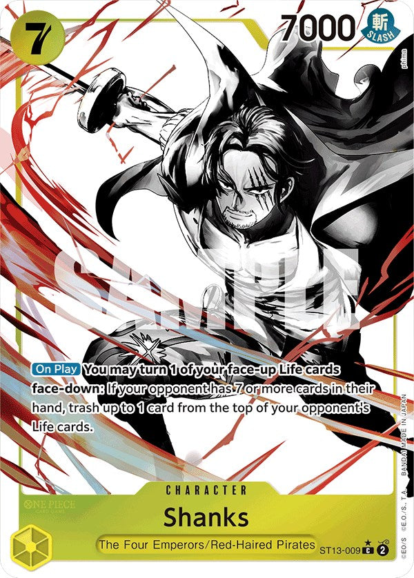 Shanks (Parallel) [Ultra Deck: The Three Brothers] | Devastation Store