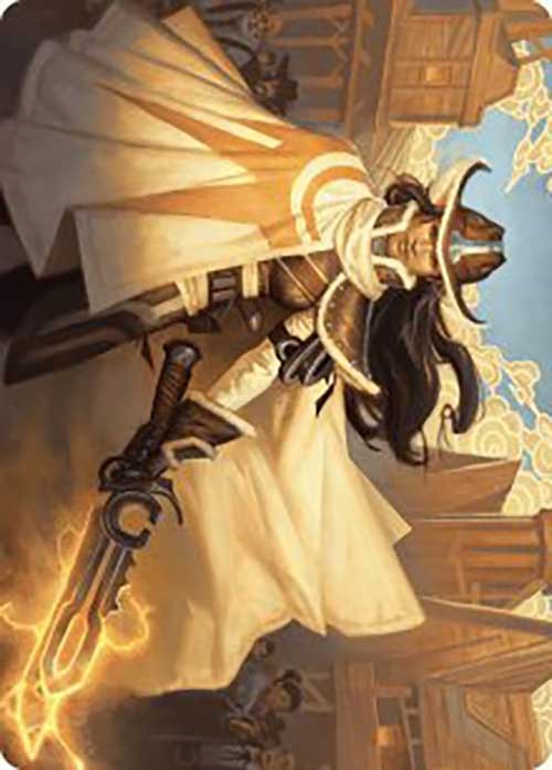 Omenport Vigilante Art Card [Outlaws of Thunder Junction Art Series] | Devastation Store