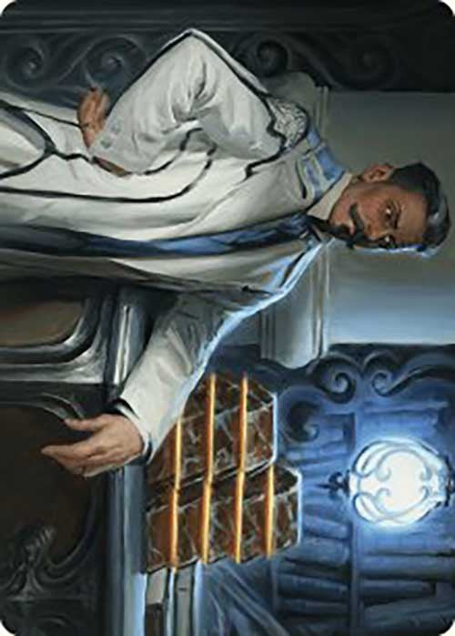 Baron Bertram Graywater Art Card [Outlaws of Thunder Junction Art Series] | Devastation Store