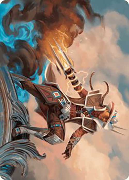 Annie Flash, the Veteran Art Card [Outlaws of Thunder Junction Art Series] | Devastation Store