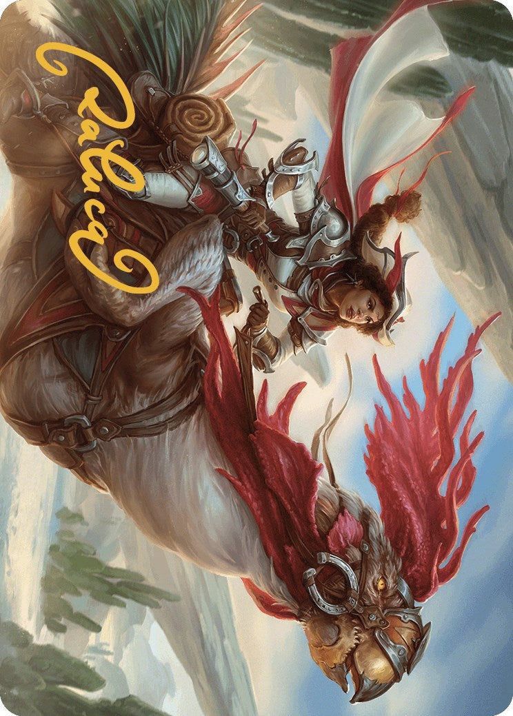 Frontier Seeker Art Card (Gold-Stamped Signature) [Outlaws of Thunder Junction Art Series] | Devastation Store