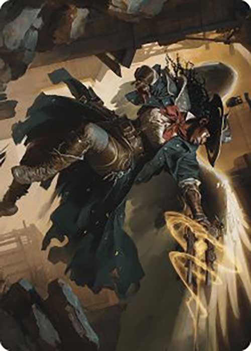 Archangel of Tithes Art Card [Outlaws of Thunder Junction Art Series] | Devastation Store