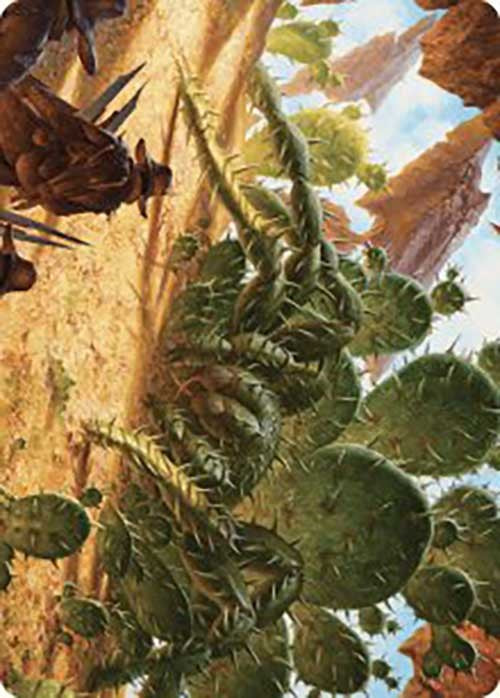 Cactarantula Art Card [Outlaws of Thunder Junction Art Series] | Devastation Store