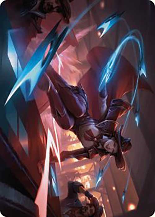 Slick Sequence Art Card [Outlaws of Thunder Junction Art Series] | Devastation Store