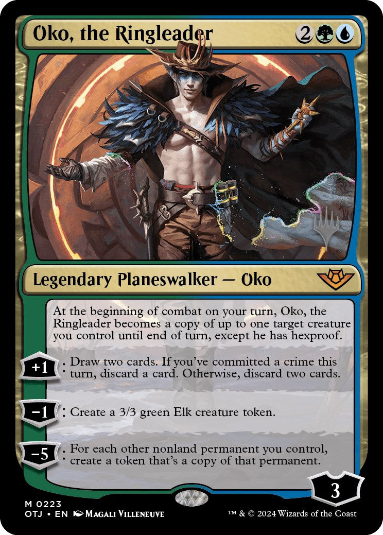 Oko, the Ringleader (Promo Pack) [Outlaws of Thunder Junction Promos] | Devastation Store
