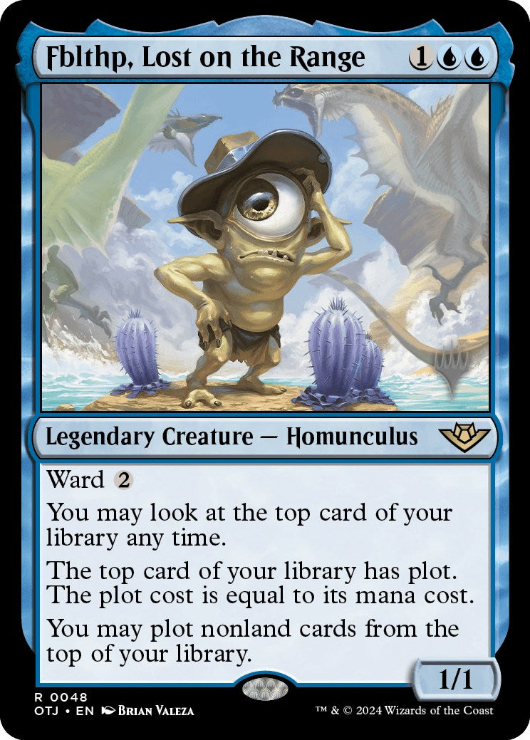 Fblthp, Lost on the Range (Promo Pack) [Outlaws of Thunder Junction Promos] | Devastation Store
