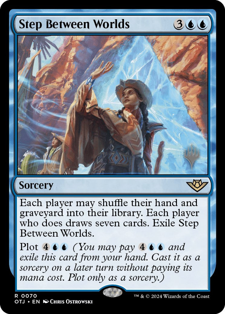 Step Between Worlds (Promo Pack) [Outlaws of Thunder Junction Promos] | Devastation Store