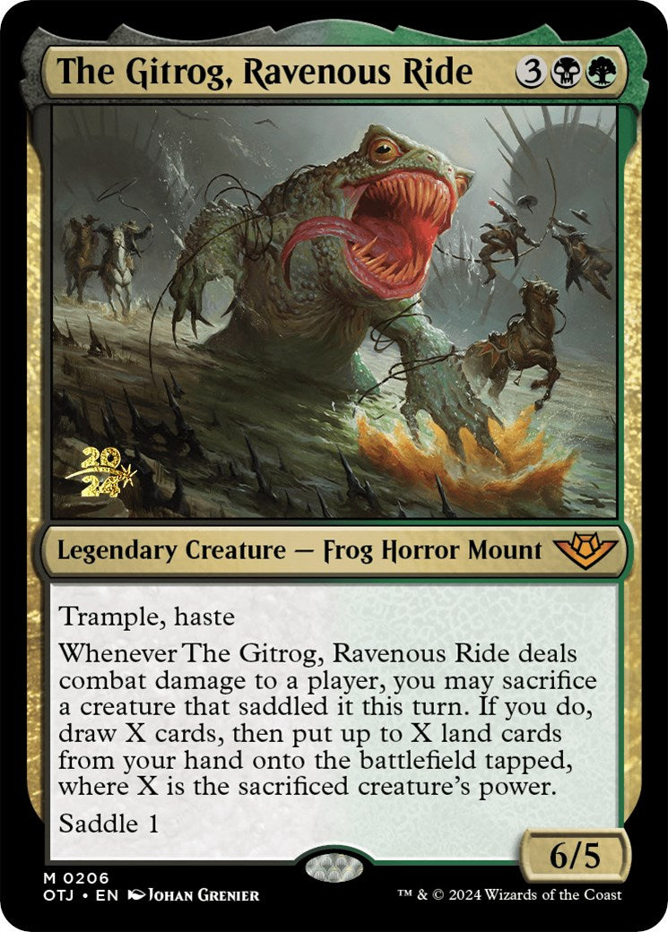 The Gitrog, Ravenous Ride [Outlaws of Thunder Junction Prerelease Promos] | Devastation Store
