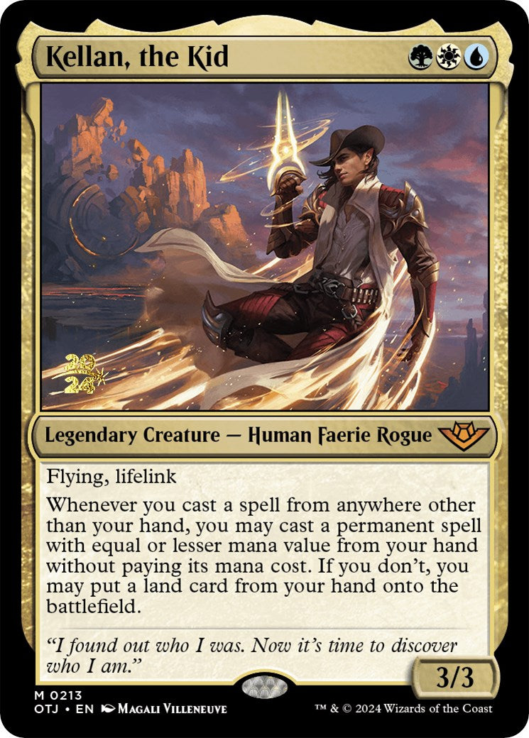 Kellan, the Kid [Outlaws of Thunder Junction Prerelease Promos] | Devastation Store